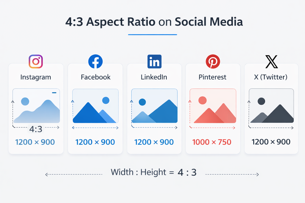 4:3 Aspect Ratio for Social Media