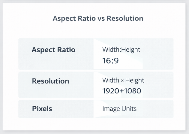 aspect ratio vs resolution