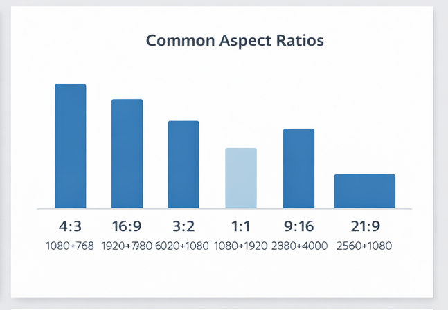 common aspect ratios